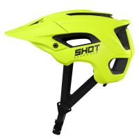 Casque shot climb jaune fluo matt 1