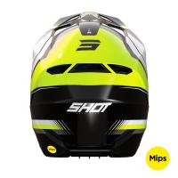 Casque shot race tracer neon yellow 1 