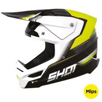 Casque shot race tracer neon yellow 1