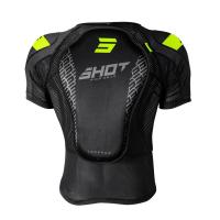 Gilet shot trooper noir jaune fluo 1 