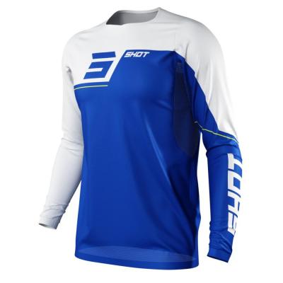 Maillot manches longues shot revolt bleu